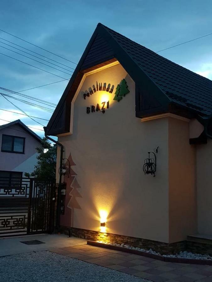 Pensiunea Brazi Torda Kültér fotó